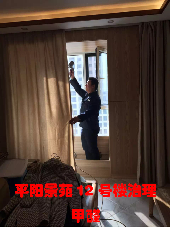 平陽(yáng)景苑12號(hào)樓治理甲醛