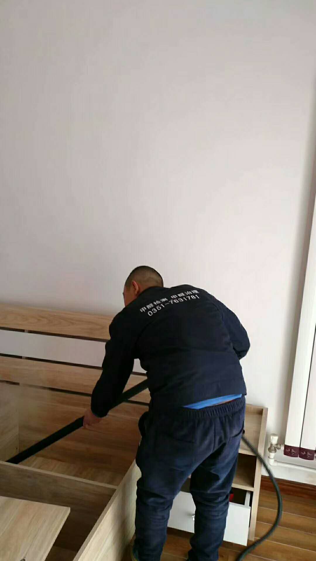 電建二公司宿舍6號(hào)樓2單元檢測(cè)治理！