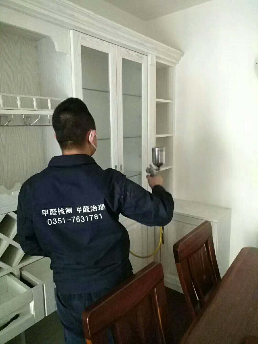湖濱文景苑9號(hào)樓4單元檢測(cè)治理！