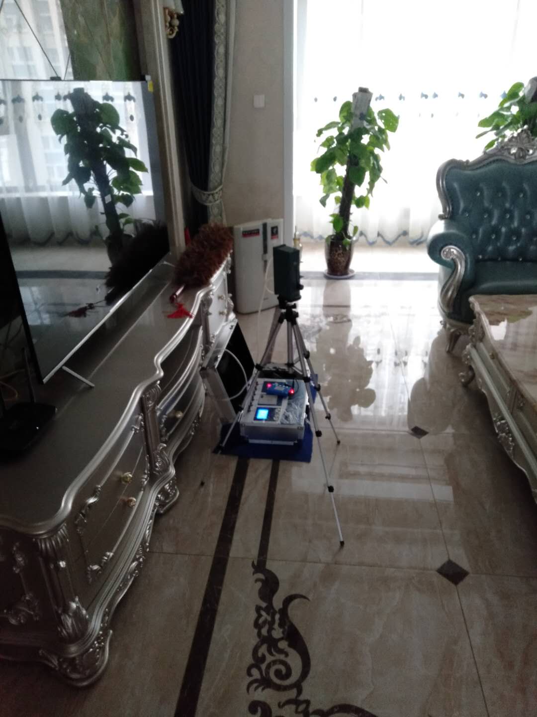 富麗華庭B座2號樓1單元室內(nèi)空氣檢測！